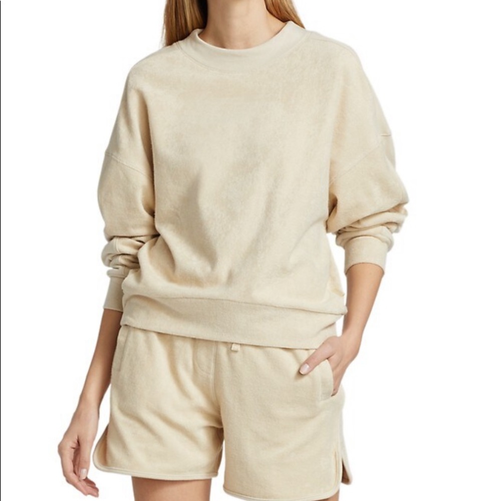 NWT Varley Terry Cloth Set Shorts